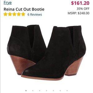 Frye Reina Cutout Bootie